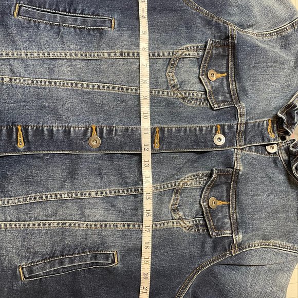 Torrid Denim Jacket with Original Patchwork Panel - Picture 9 of 9